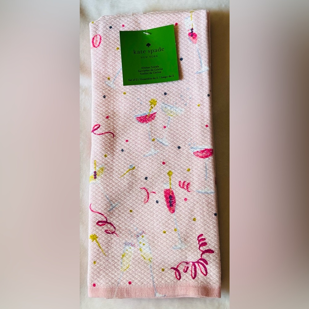 KATE SPADE Dish Towels. Set of 2. NEW!